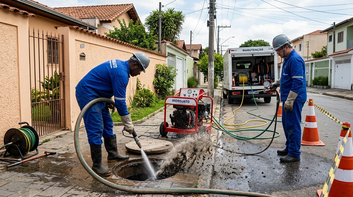 Hidrojateamento Residencial em Caxias do Sul‑RS