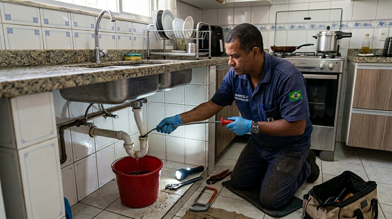 Ligação da Pia da Cozinha em Caxias do Sul‑RS